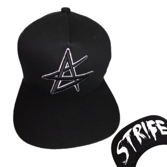 Strife Cap Black - STRIFE APPAREL