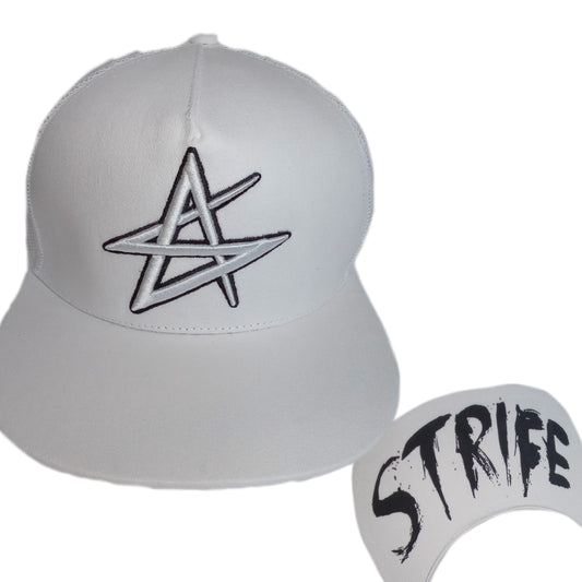 Strife Cap White - STRIFE APPAREL